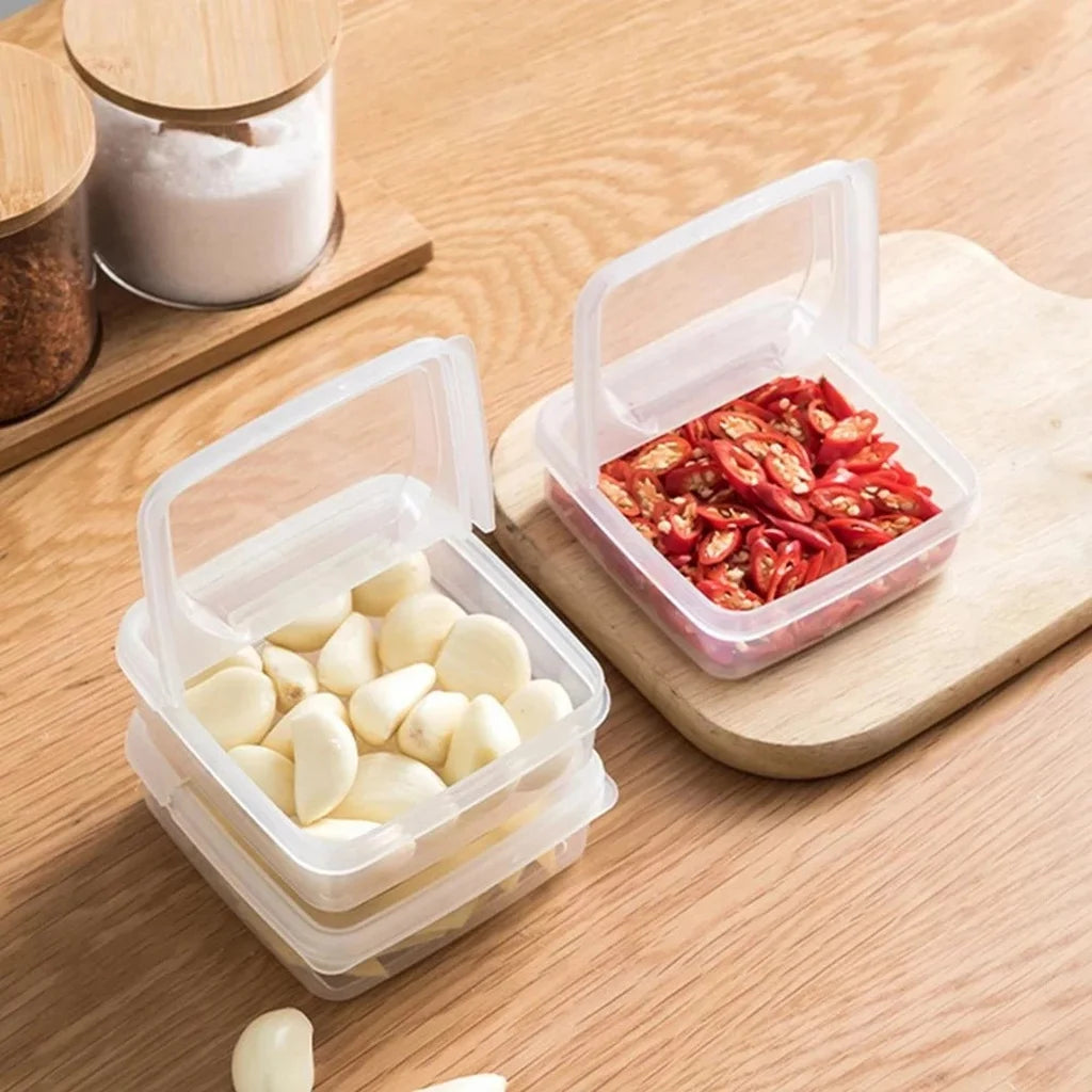 Transparent Refrigerator Food Storage Boxes