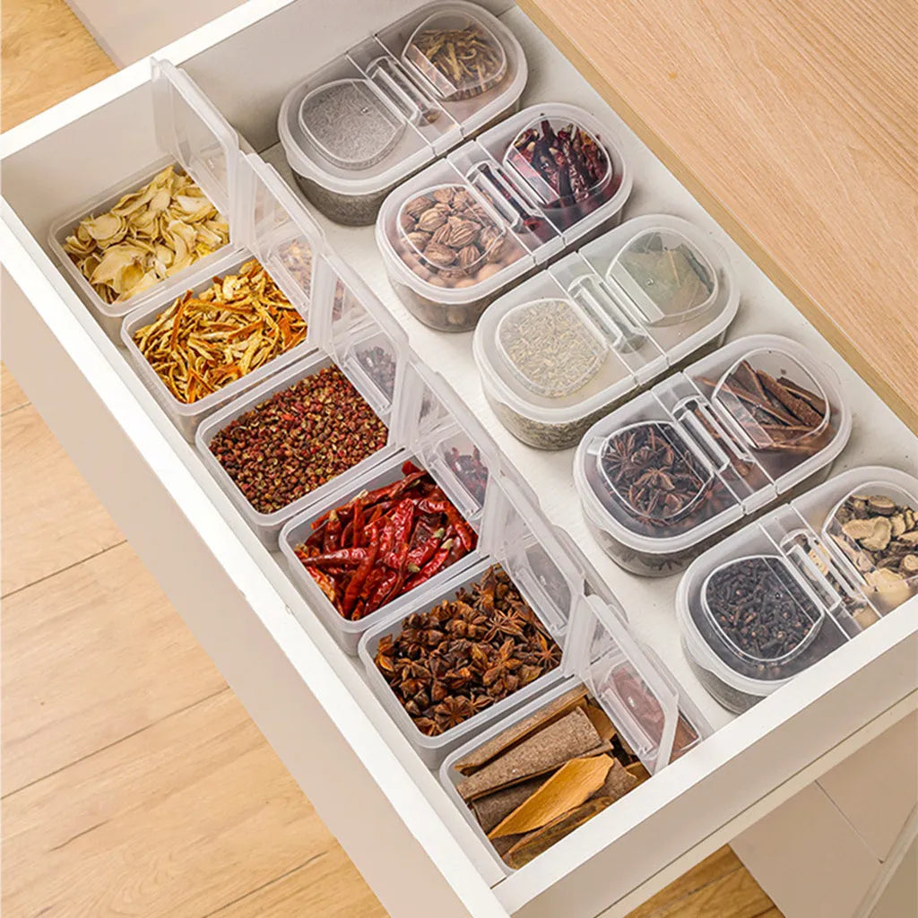 2/1 Grids Food Storage Box
