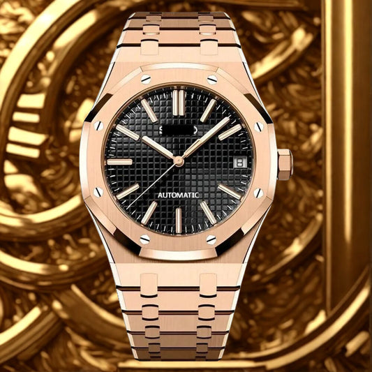 Royal Seikoak - Rose Gold & Stealth Black