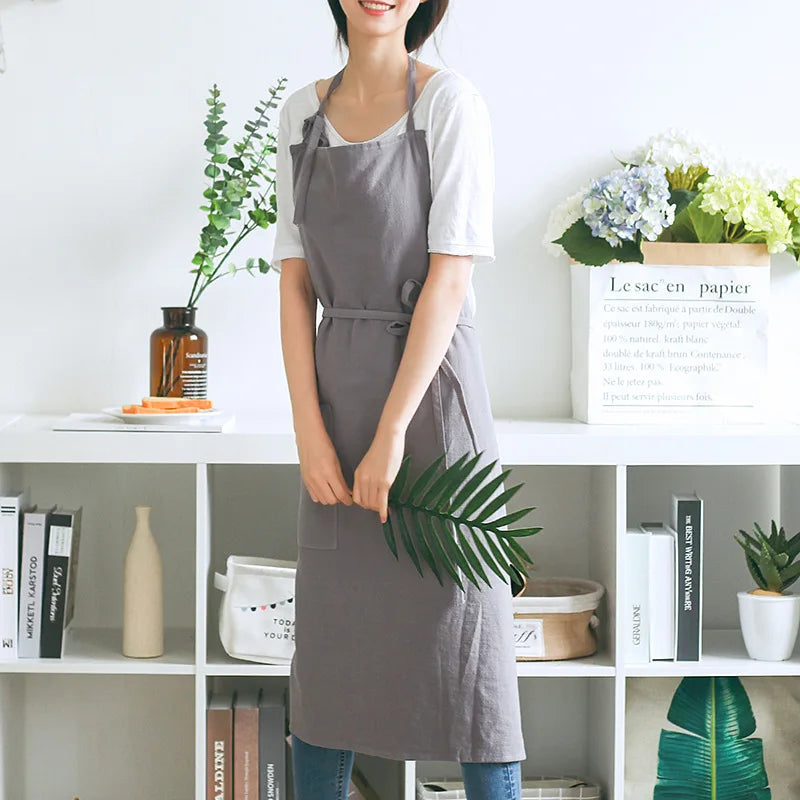 Lightweight Women's Kitchen Overall Apron