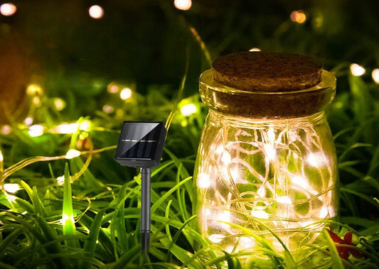 Solar Radiance: Versatile LED String Lights for Outdoor Brilliance