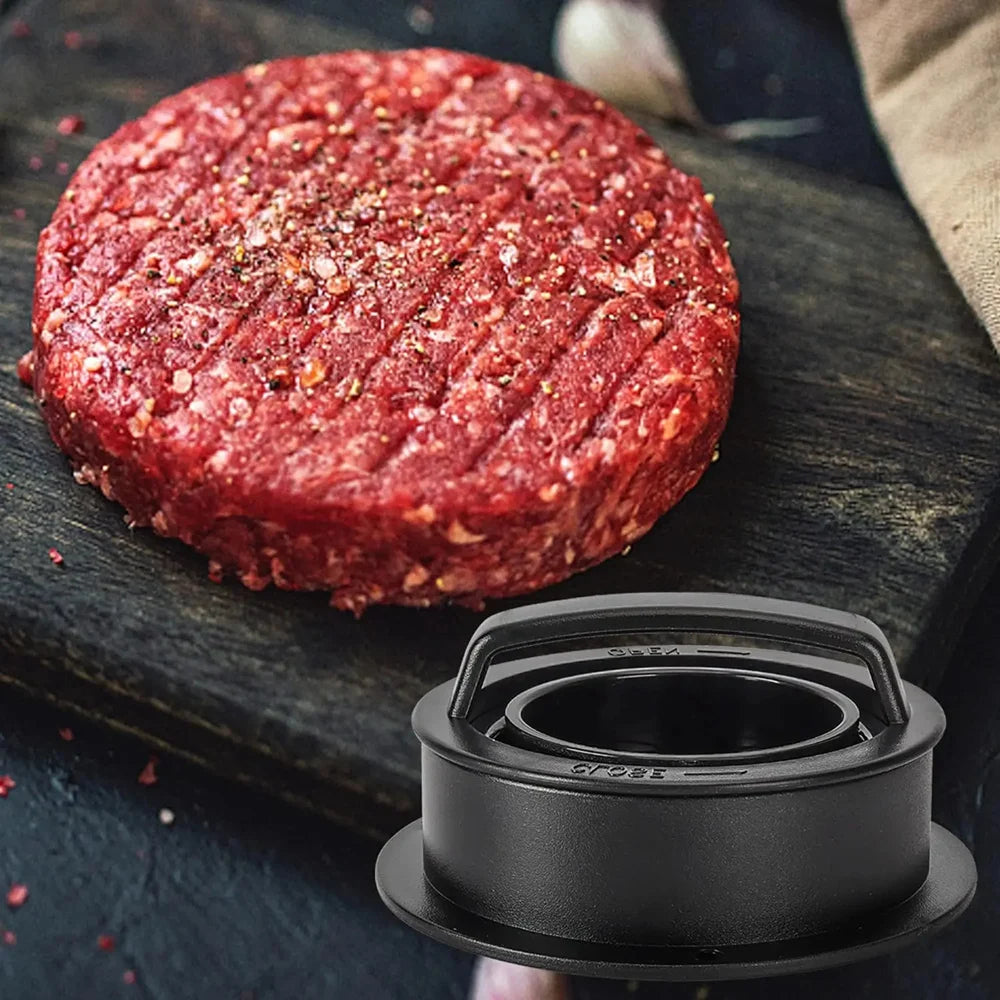 Round Hamburger Burger Press