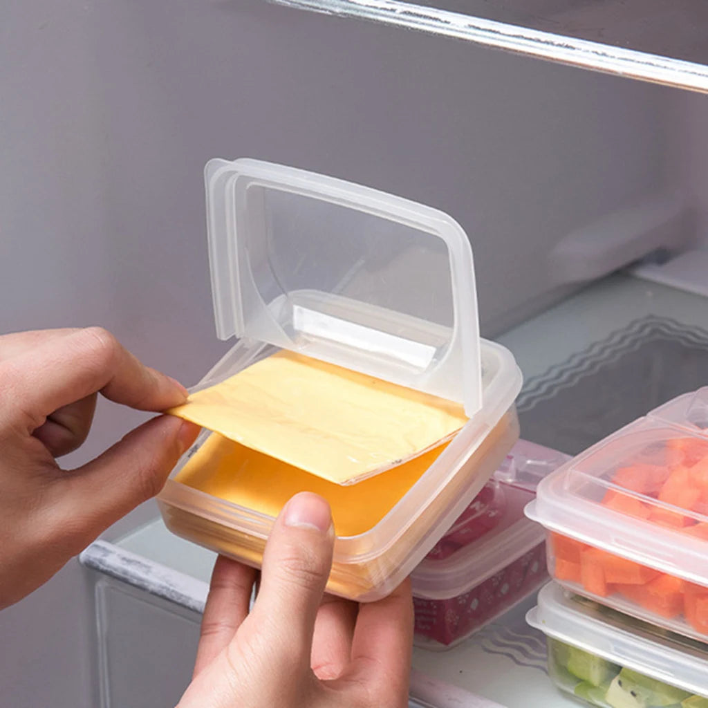 Transparent Refrigerator Food Storage Boxes