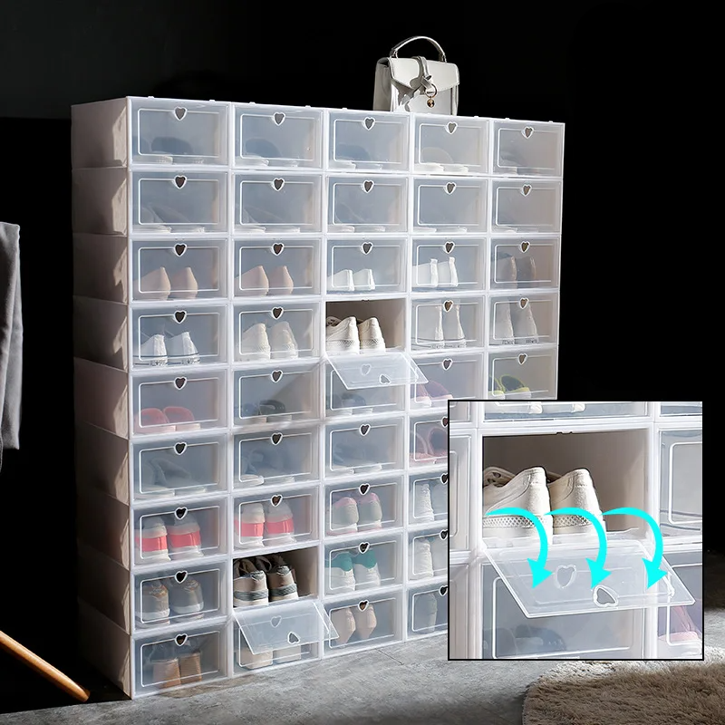 ClearStax Plastic Shoe Organizer