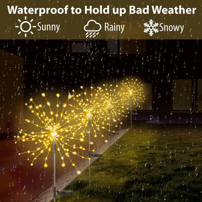LED Solar Firework Power Lights