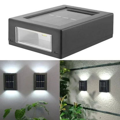 LED Solar Up and Down Wall Lights