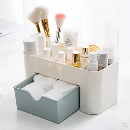 Double Layer Plastic Makeup Organizer