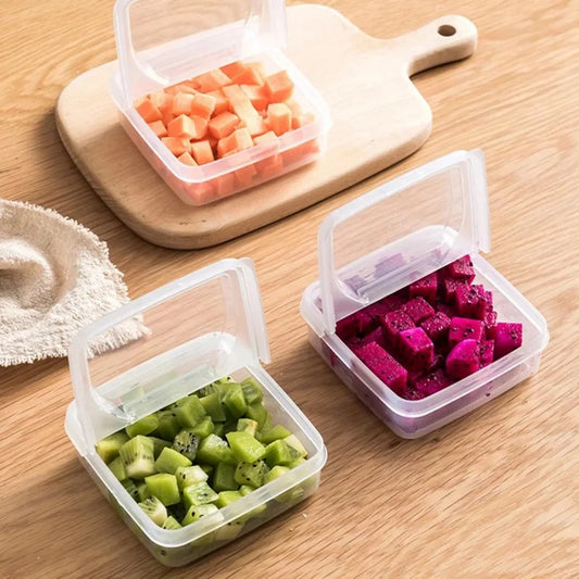 Transparent Refrigerator Food Storage Boxes