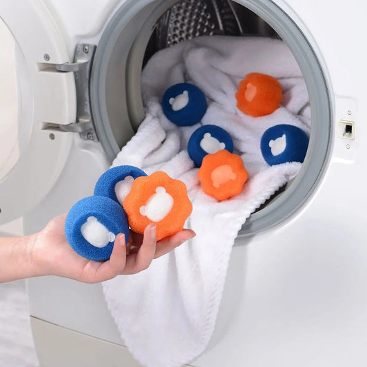 Pet Hair Remover Ball: Laundry Fur and Lint Catcher.