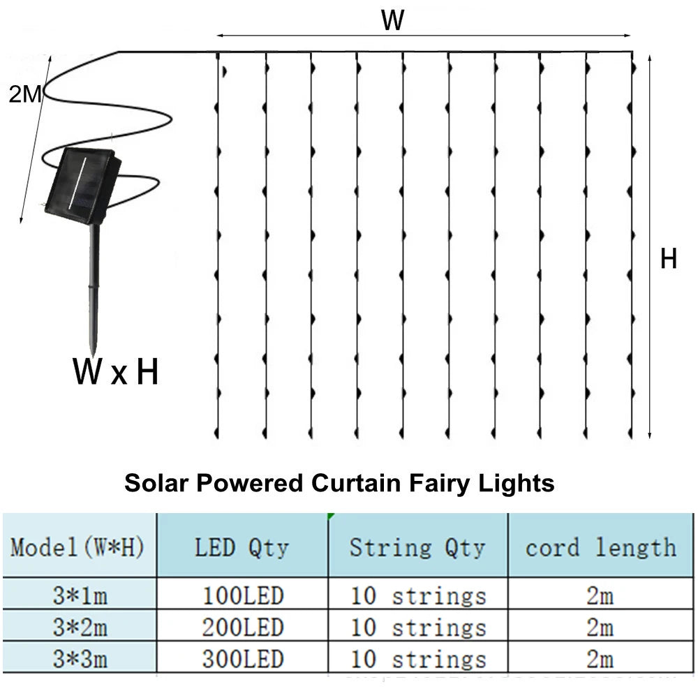 Solar LED Fairy Lights