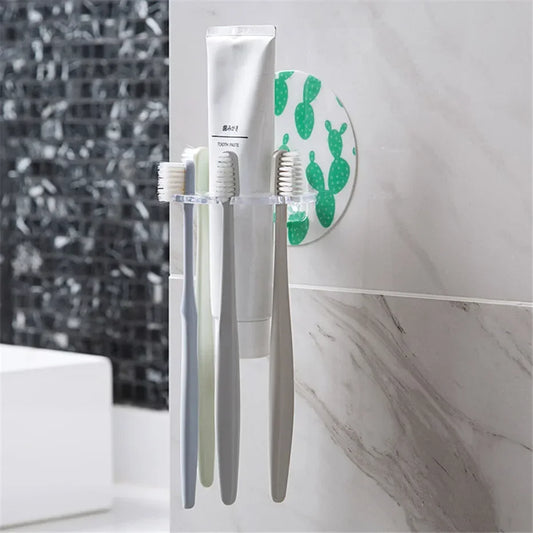 Toothbrush & Toothpaste Holder