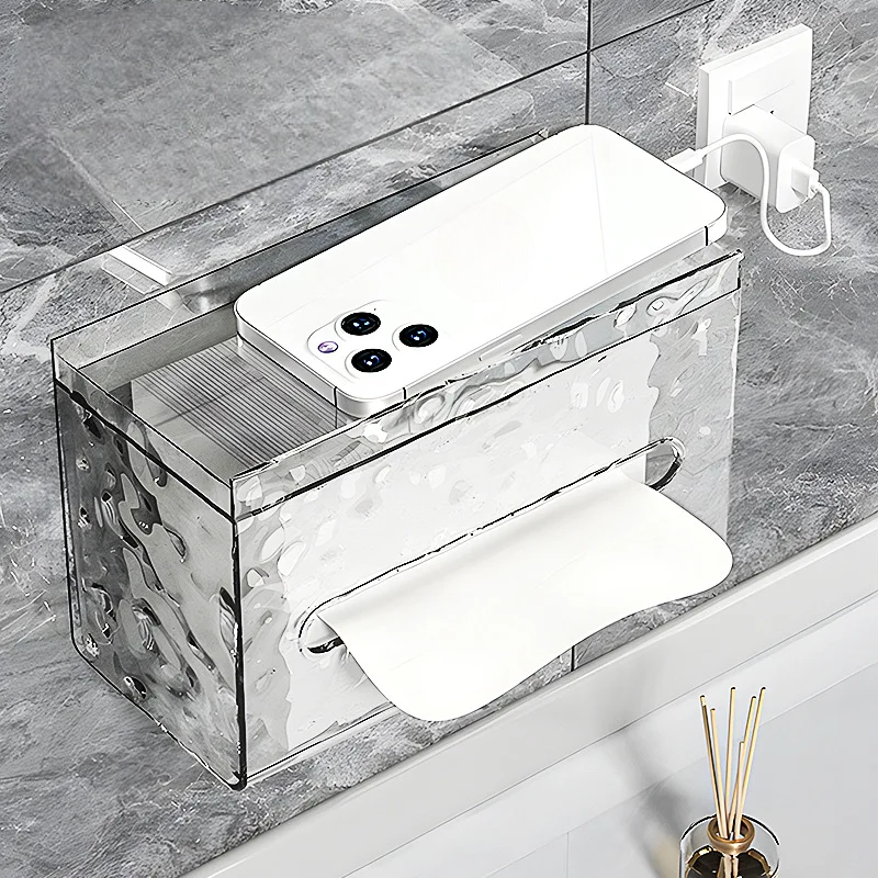 Waterproof Acrylic Tissue Box