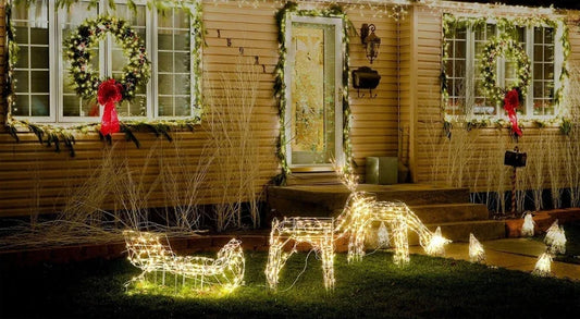 Solar-Powered LED String Lights