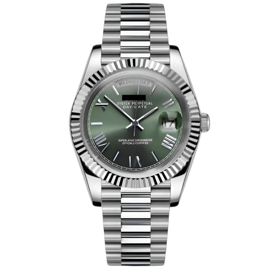 Seikojust Day Date - Mint Green